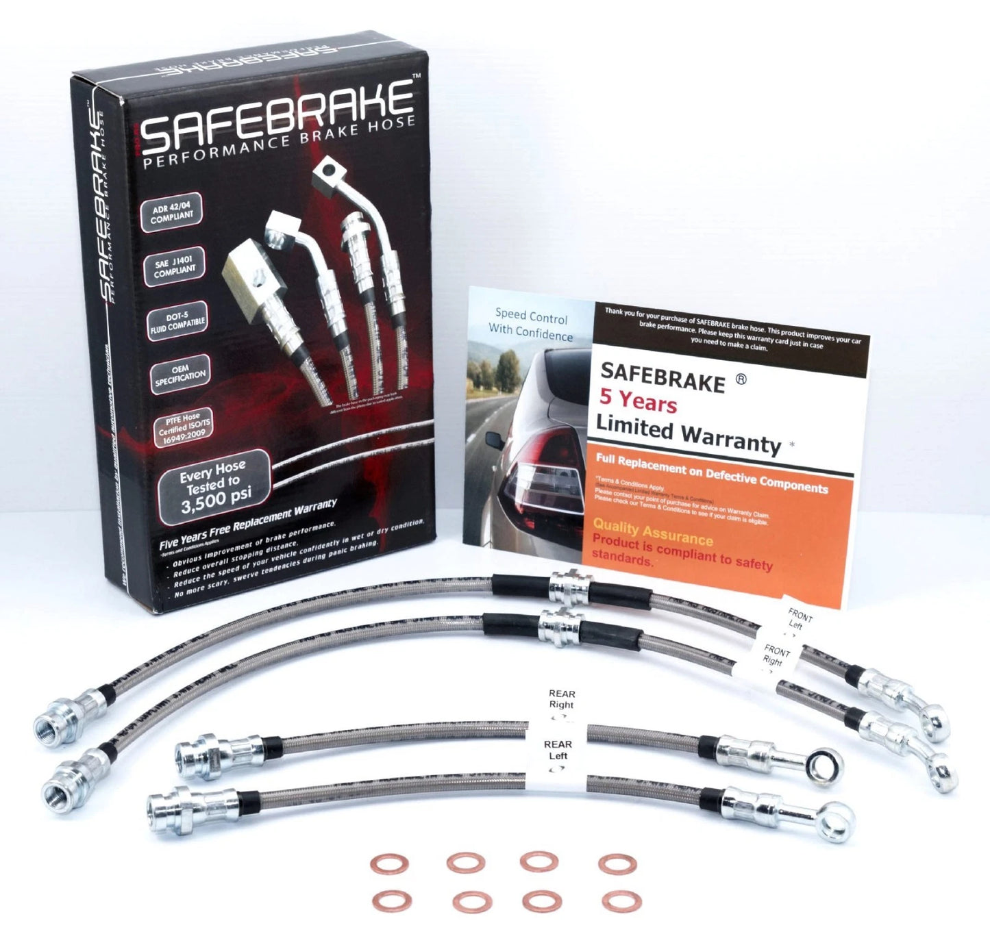 Brake Line Kit for Nissan Silvia 180SX S13 (1988-1992) - Rear Disc Lines