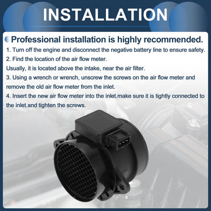 Mass Air Flow Sensor for Kia Rio (2001-2005) 1 Pc