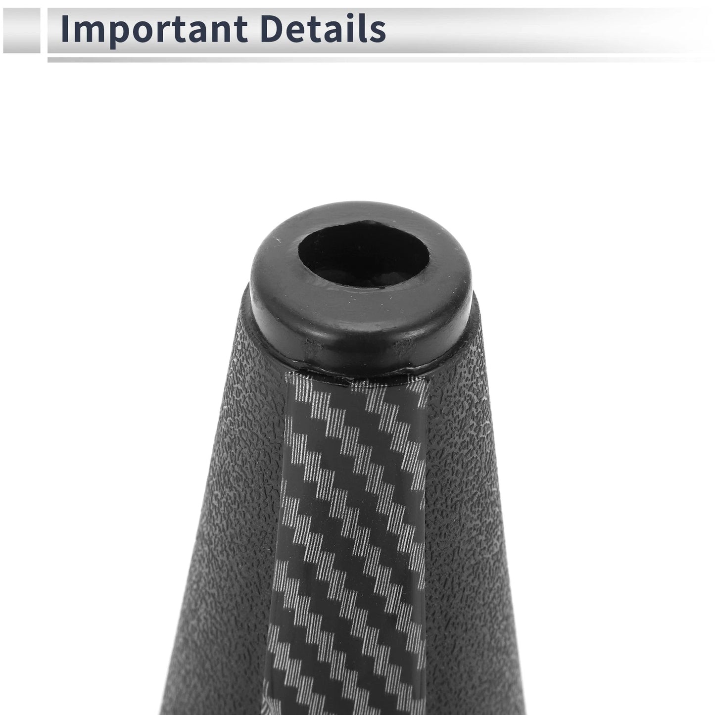 Gear Shift Knob for Peugeot 306 (1994-2002) Black Plastic Shifter