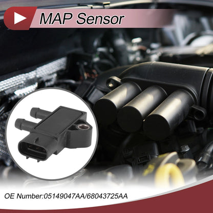 Manifold Absolute Pressure MAP Sensor for Dodge Ram 3500 (2007 - 2012)