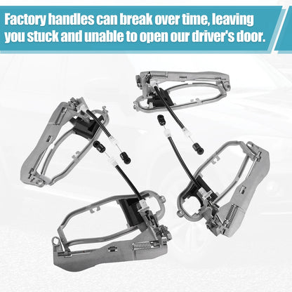 Set Outside Door Handle Carrier for BMW E53 X5 (2000-2006)
