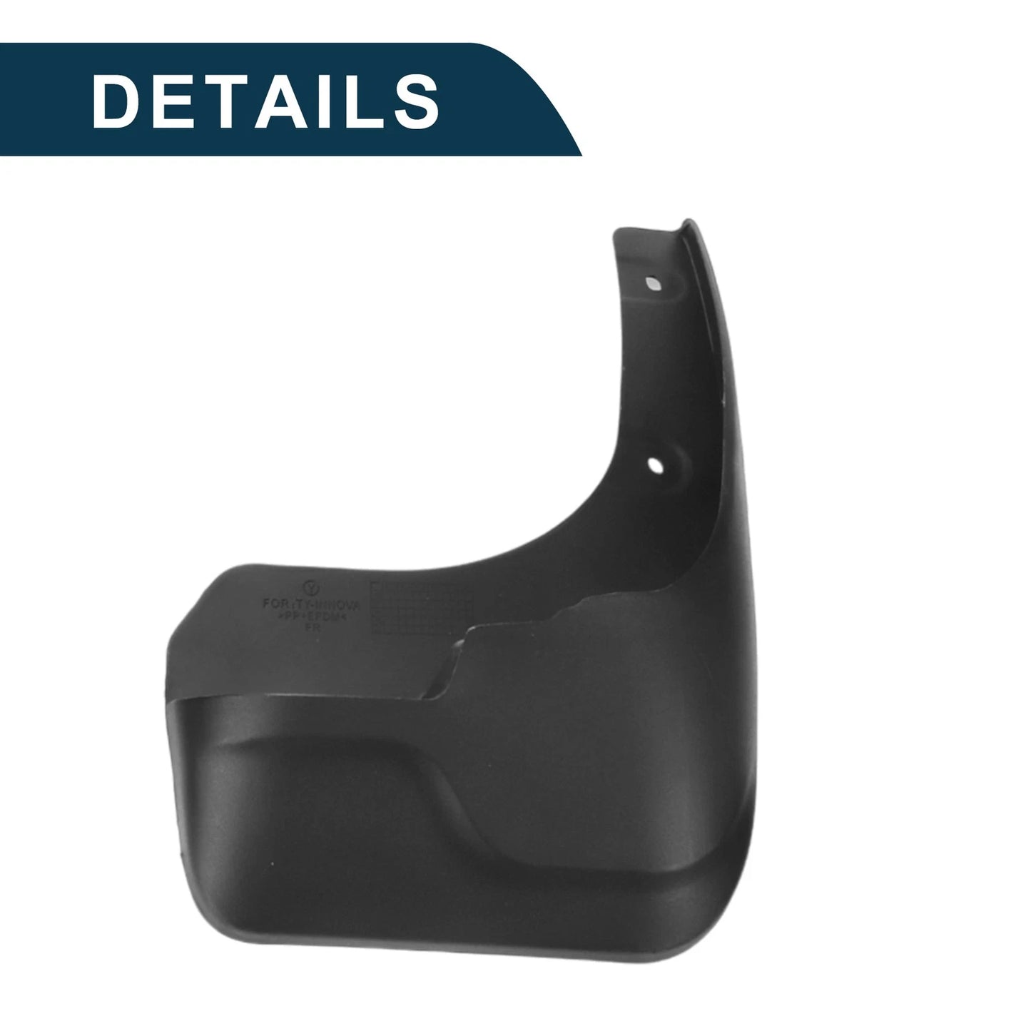 Mud Flaps Splash Guards 1 Set for Toyota Innova (2016-2021)
