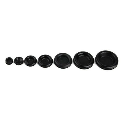 170 Pcs Mixed Rubber Grommets for Car Panel Hole Plugs & Electrical Wires