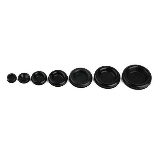 170 Pcs Mixed Rubber Grommets for Car Panel Hole Plugs & Electrical Wires