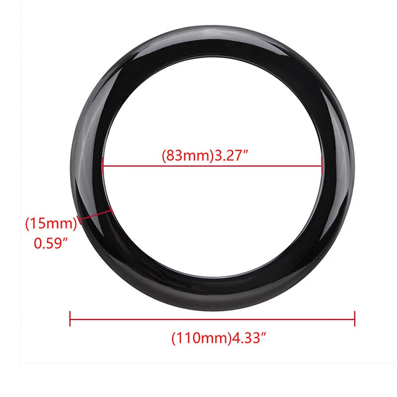 Gloss Black Rear Badge Boot Ring Surround for BMW F20 F21 1 Series (2012-2019)