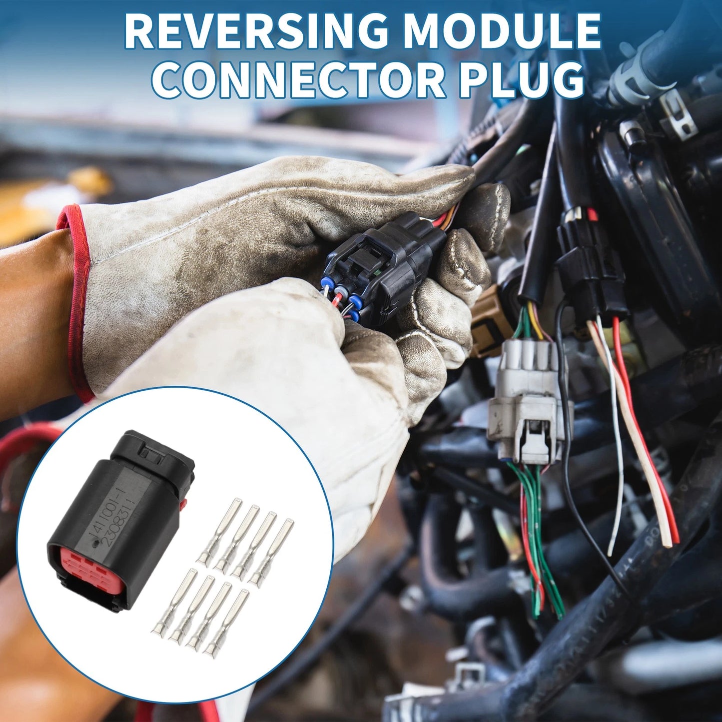 Female Wire Terminal Connector Plug for Kia Optima (2019-2020)