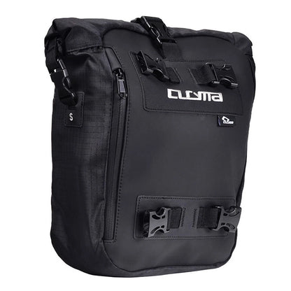 Waterproof 10L Rear Tail Seat Bag for Motorcycle - Black