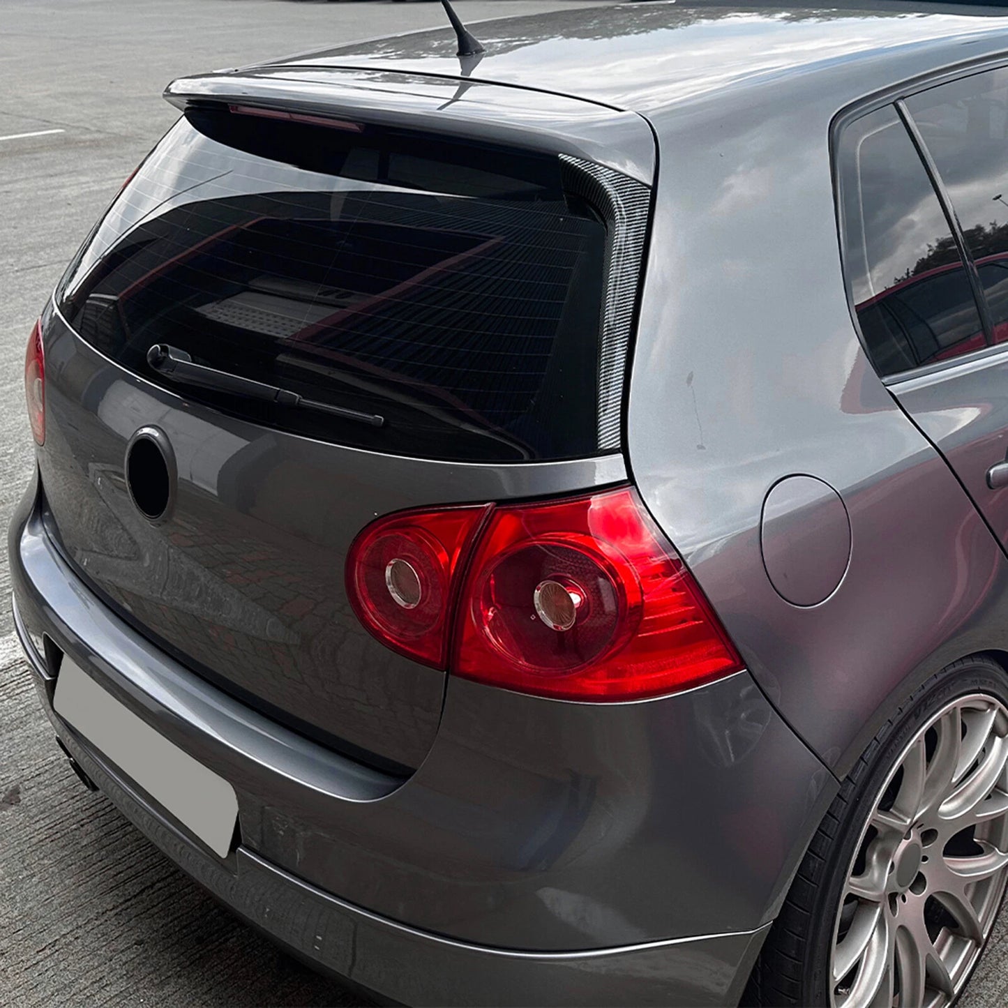 Rear Window Side Spoiler Lip for VW Golf 5 GTI R32 (2003-2008)