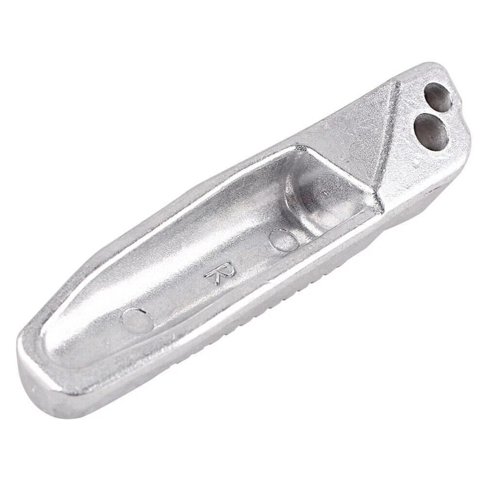 Rear Motor Silver Footrests Pegs for BMW K1300S K1300R K1200S (2003-2013)