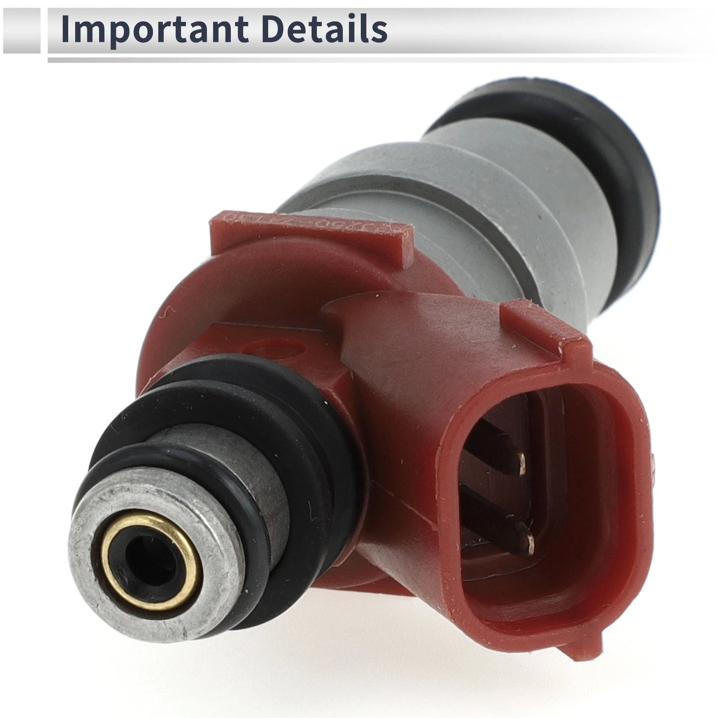 Fuel Injector for Toyota Camry Vista 1.8L (1990-1994) - 1 x Wine Red