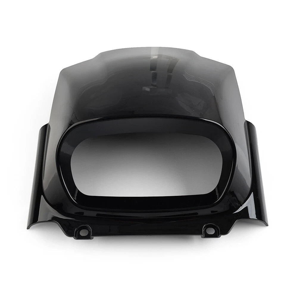 Glossy Black Headlight Fairing for Harley M8 Softail Fat Bob (2018-2022)
