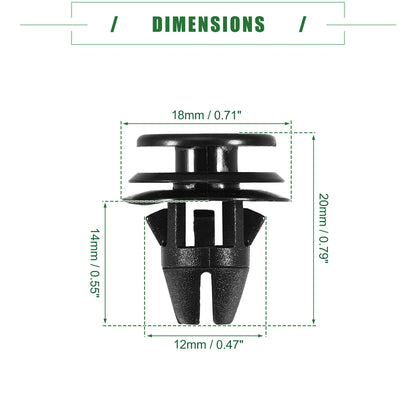 20 x Tail Light Lamp Retainer Clips for Dodge Ram 1500 (2019-2023)