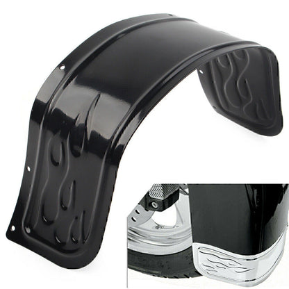 Black Front Fender Trim Skirt for Harley Touring Electra Glide Softail (80-13)