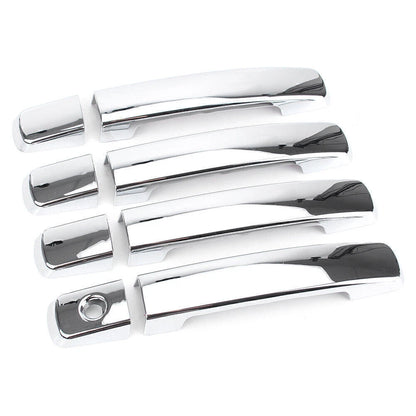 Silver Side Door Handle Covers Trim for Nissan Quest 2004-2009 & Altima 2 x