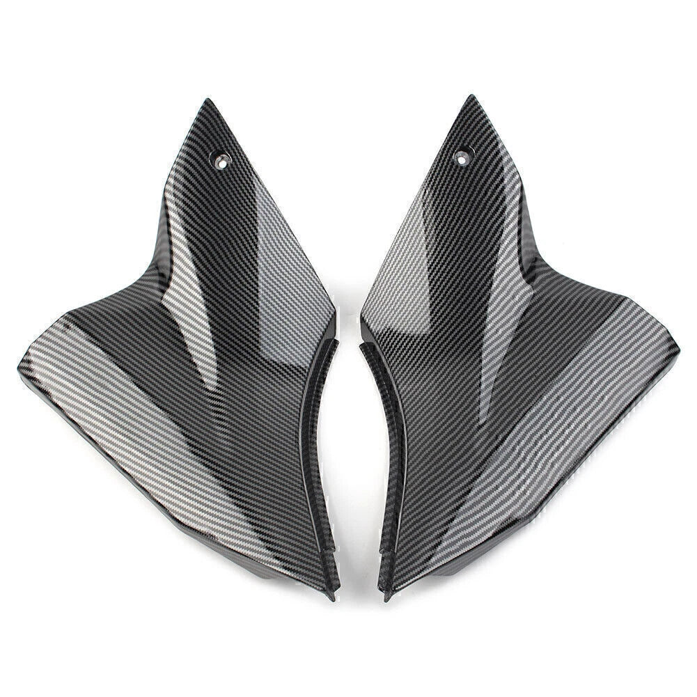 Carbon Fiber ABS Gas Tank Side Trim Covers for KAWASAKI Ninja ZX10R (06-07)