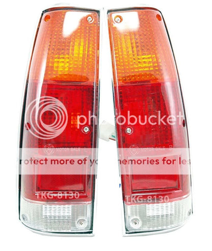 2 x Tail Lights for Isuzu KBZ (1981-1989)