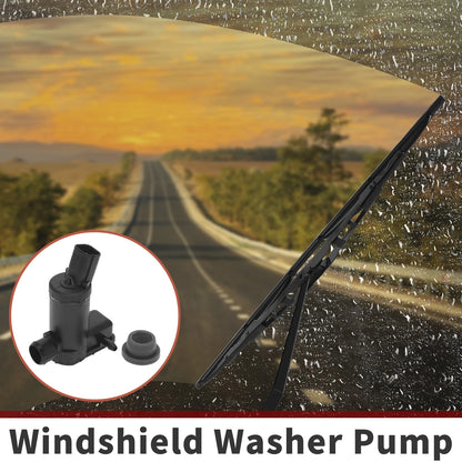 Windshield Washer Pump w/ Grommet for Mitsubishi (2001-2007)