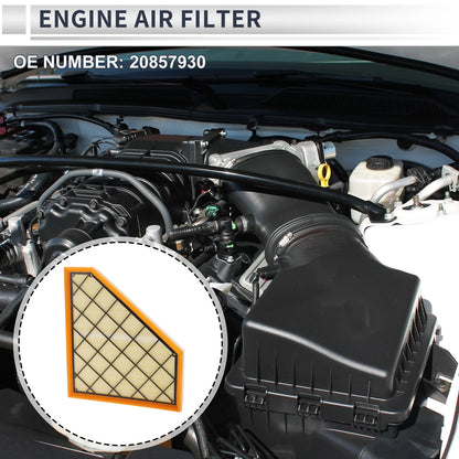Car Engine Air Filter for Chevrolet Camaro (2016 - 2024) Long life