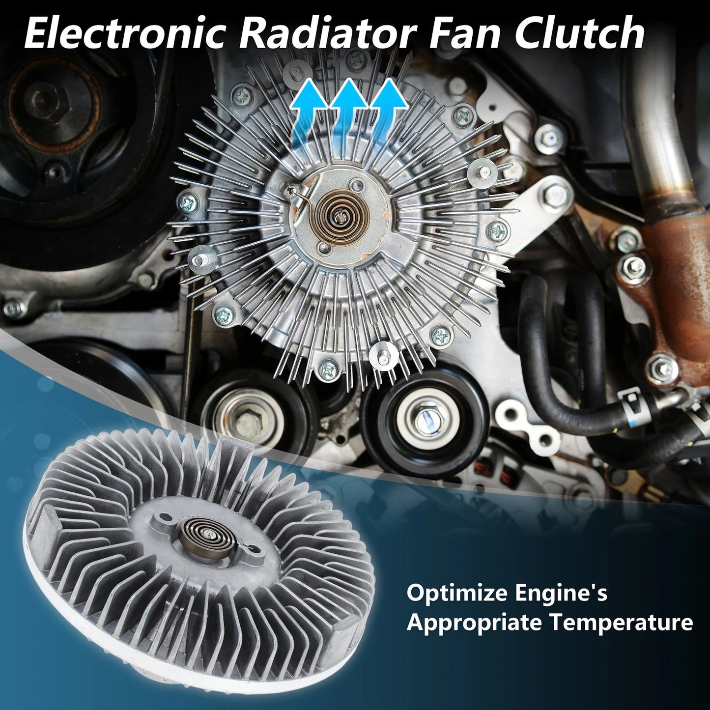 Cooling Fan Clutch for Dodge Dakota / Ram Dakota (2005 - 2010)
