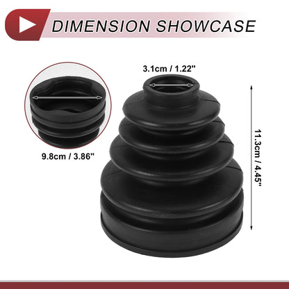 Inner CV Joint Boot Kit with Clamps for Toyota 4Runner (1996-2002)