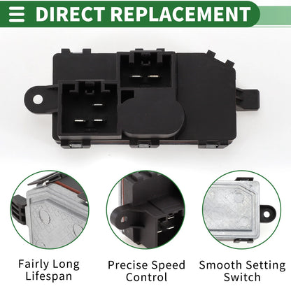 HVAC Blower Motor & Resistor for Ford Focus Mk3 (2012)