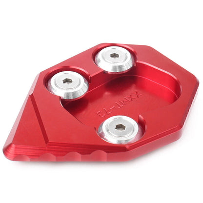 Red Kickstand Extension Plate for BMW S1000RR 2015-2021