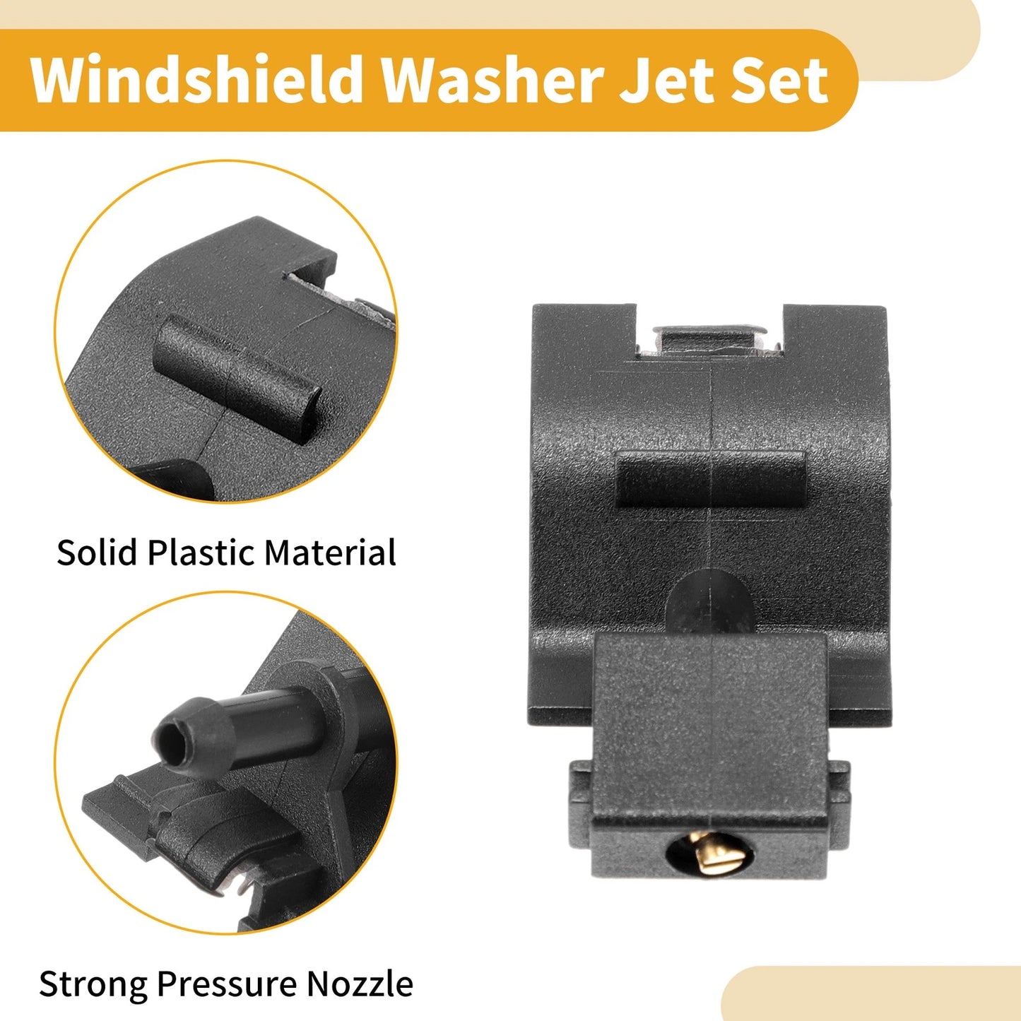 Windshield Washer Nozzle Kit for Toyota Camry (2002-2006)