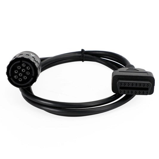 10 Pin to 16 Pin OBD2 Cable for BMW Diagnostic Scanner