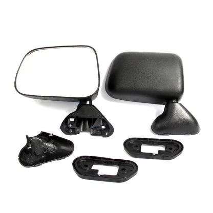 Black Door Mirrors for Toyota Hilux/4Runner 1988-1998