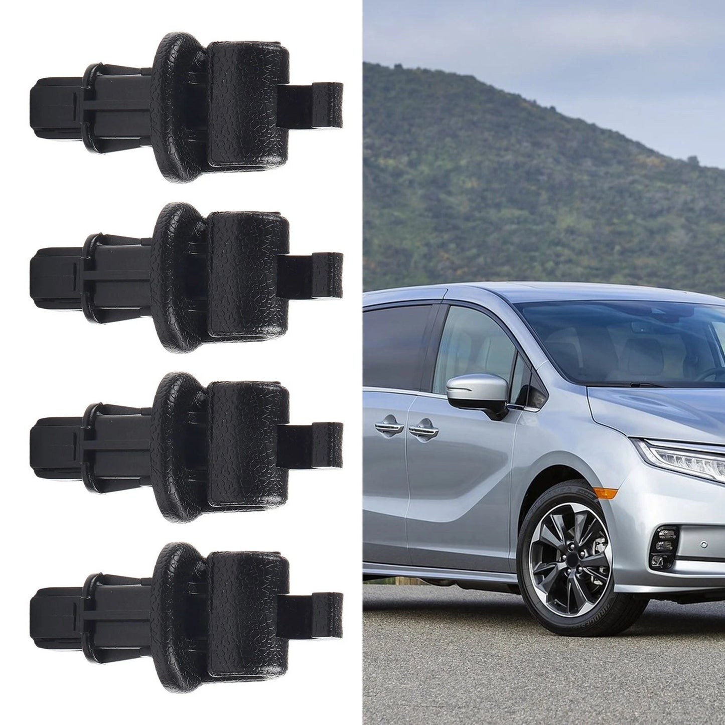 Sun Shade Hook Clip 4 Piece for Odyssey (2005–2010)