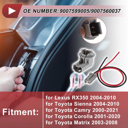License Plate Light Socket Wiring for Lexus RX350 (2004–2010)