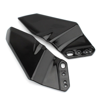 Black Winglet Aerodynamic ABS Spoiler Kit for Kawasaki Honda BMW