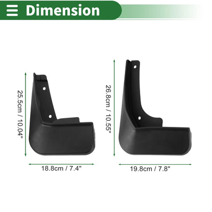 Mud Flaps Splash Guards for Buick Lacrosse (2023–2024)