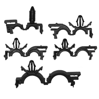 125pcs Nylon Wire Harness Clips for GM Honda (Various Years)