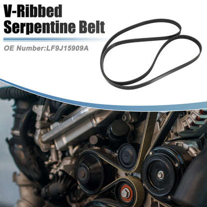 V-Ribbed Serpentine Drive Belt for Nissan Altima, Sentra (2002-2006)