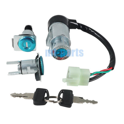 Ignition Key Switch & Seat Lock for Honda CH80 Elite (1985-2007)