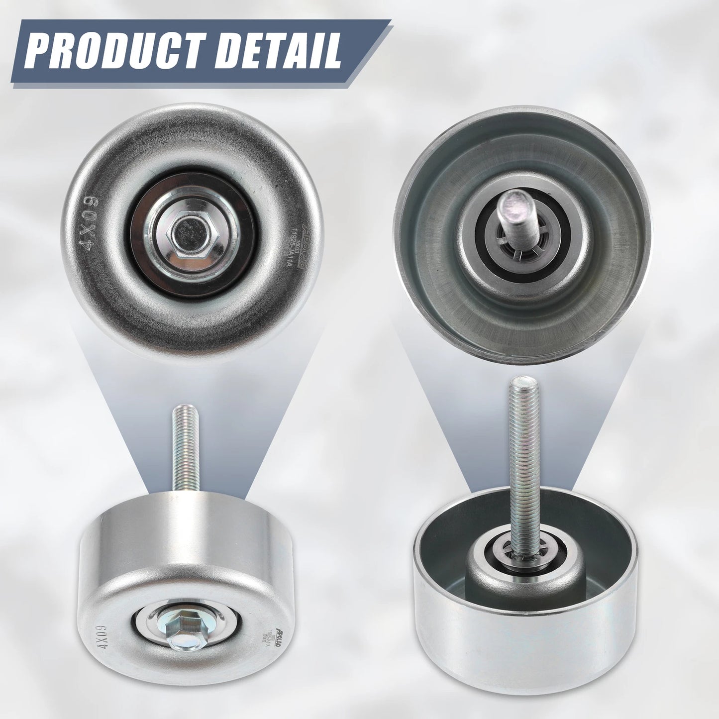 Drive Belt Idler Pulley for Nissan Altima 3.5L (2007-2013)