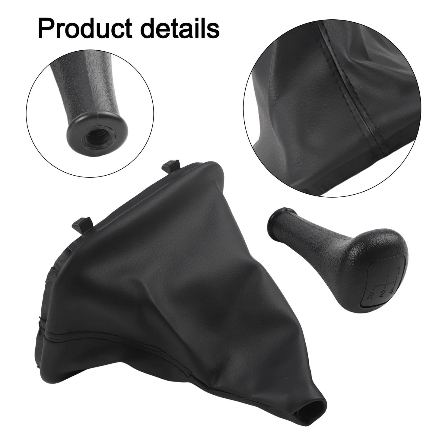Gearshift Knob Dust Cover / 4/5 Speed Manual / Gearshift Knob Dust Cover for Mercedes C-Class (1985–1991)