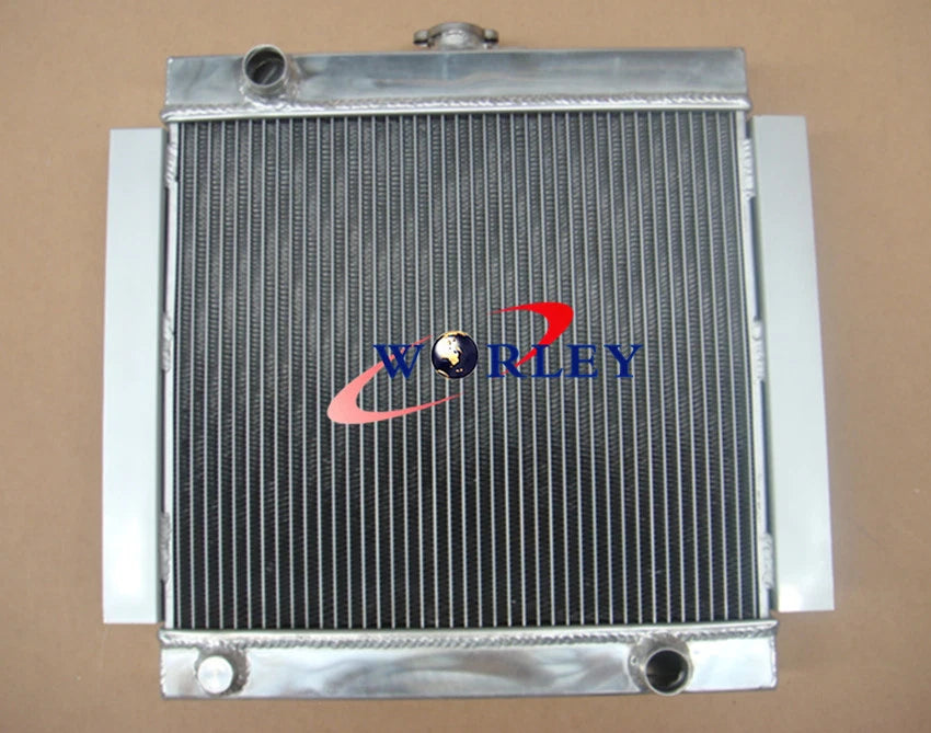 3 Row Aluminum Radiator + Fan for Ford Escort Mk1 Mk2 RS2000 (1968-1980)