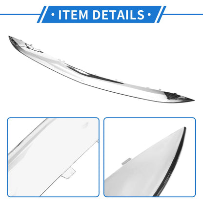 Front Lower Center Bumper Grille Trim for Mercedes-Benz W222/S 4Matic (2014-2020)