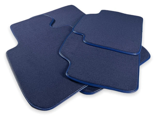 Tailored Dark Blue Floor Mats for All BMW Models (1990-2022)