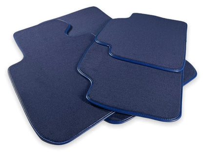 Tailored Dark Blue Floor Mats for All BMW Models (1990-2022)