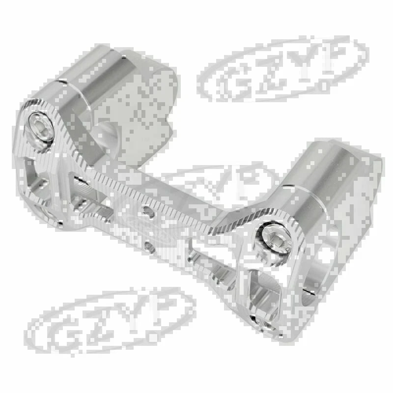 Handle Bar Riser Clamp Mount for BMW R1200GS (2013-2014) Silver