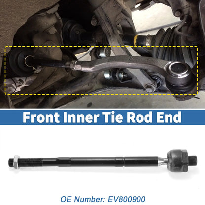 2x Front Inner Tie Rod End Links for Buick LaCrosse (2010–2016)