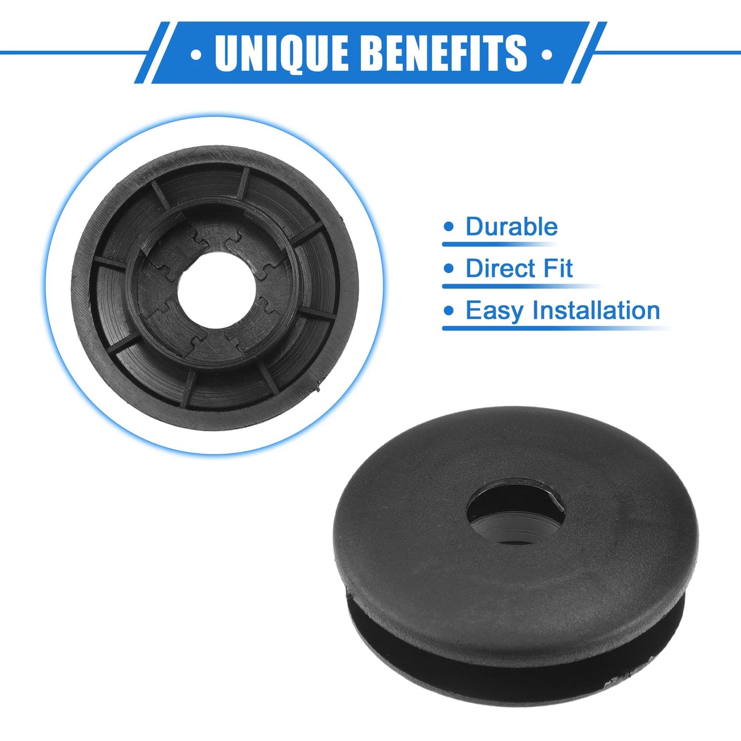 4 Pcs Car Holder Retainer Plastic Black for Buick Regal (2011-2013)