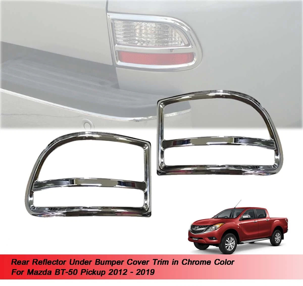 Rear Reflector for Mazda BT50 (2012-2019)