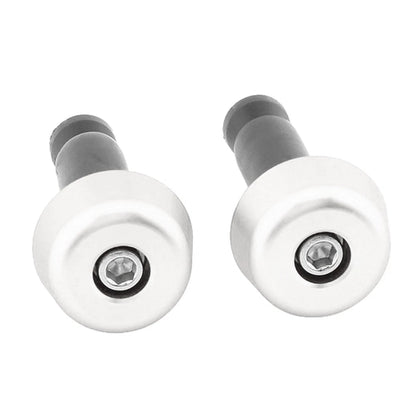 0.5in Handlebar Hand Grips & End Caps for Universal Motorcycle (N/A)