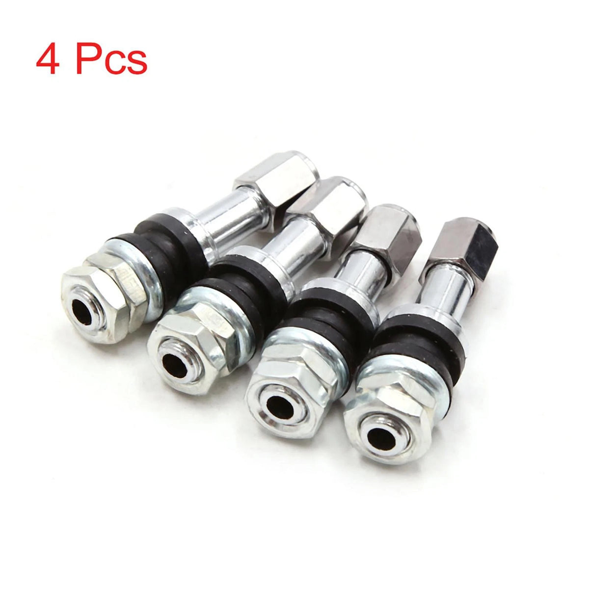4pcs / Tubeless Tire Valve Stem Extension Extender Adapter for Motorcycle Car