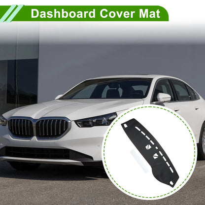 Dashboard Cover for BMW M3 (2009 - 2013) Dash Mat Carpet Black Red
