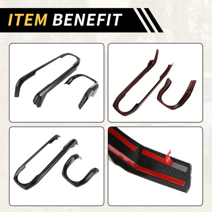 Carbon Fiber Dashboard Panel Cover Trim for Toyota Tacoma (2016-2023)